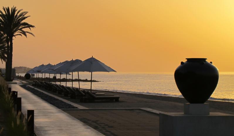The Chedi Muscat-Beachfront Sunset